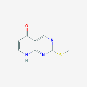 2-(Methylthio)pyrido[2,3-d]pyrimidin-5(8H)-one