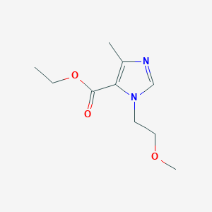 Ethyl 1-(2-methoxyethyl)-4-methyl-1H-imidazole-5-carboxylate