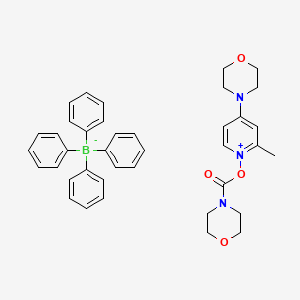 2-Methyl-1-((morpholine-4-carbonyl)oxy)-4-morpholinopyridin-1-ium tetraphenylborate