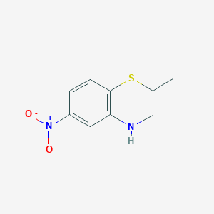 2-Methyl-6-nitro-3,4-dihydro-2H-benzo[b][1,4]thiazine