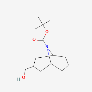 tert-Butyl 3-(hydroxymethyl)-9-azabicyclo[3.3.1]nonane-9-carboxylate