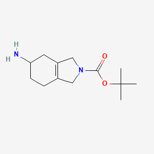 tert-Butyl 5-amino-4,5,6,7-tetrahydro-1H-isoindole-2(3H)-carboxylate