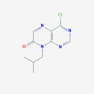 4-Chloro-8-isobutylpteridin-7(8H)-one