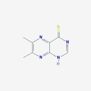 6,7-Dimethylpteridine-4-thiol