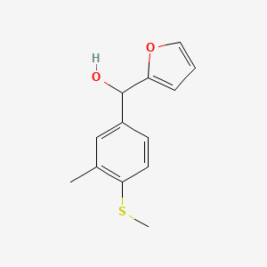 Furan-2-yl(3-methyl-4-(methylthio)phenyl)methanol