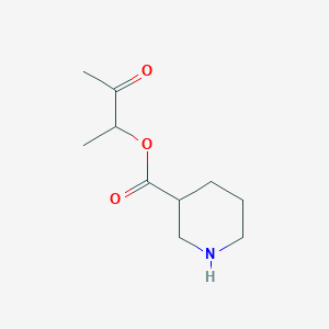 3-Oxobutan-2-yl piperidine-3-carboxylate