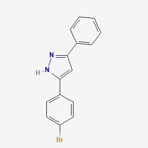 3-(4-bromophenyl)-5-phenyl-1H-pyrazole