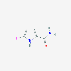 5-Iodo-1H-pyrrole-2-carboxamide