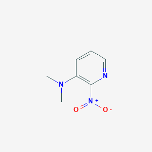 molecular formula C7H9N3O2 B11775899 N,N-dimethyl-2-nitropyridin-3-amine 