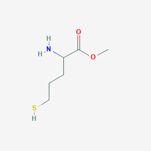 methyl (RS)-2-amino-5-mercaptopentanoate