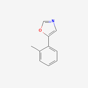 molecular formula C10H9NO B11776515 5-(o-Tolyl)oxazole 