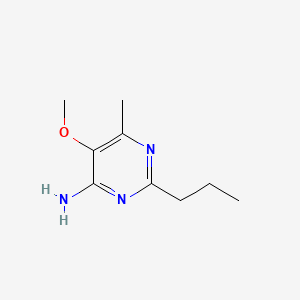 5-Methoxy-6-methyl-2-propyl-4-pyrimidinylamine