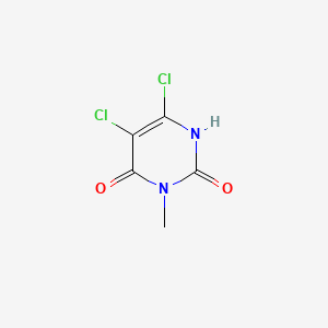 molecular formula C5H4Cl2N2O2 B1177662 5-Chloro-6-chloro-methyluracil 