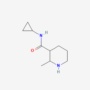 N-Cyclopropyl-2-methylpiperidine-3-carboxamide