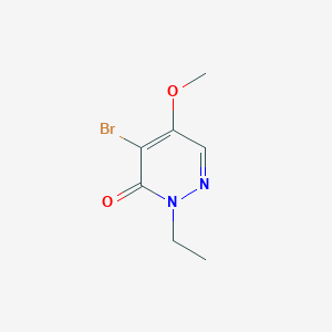 4-Bromo-2-ethyl-5-methoxypyridazin-3(2H)-one