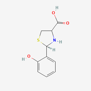 (2R)-2-(2-Hydroxyphenyl)thiazolidine-4-carboxylic acid