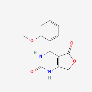 4-(2-Methoxyphenyl)-3,4-dihydrofuro[3,4-d]pyrimidine-2,5(1H,7H)-dione