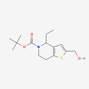 Ethyl5-Boc-4,5,6,7-tetrahydrothieno-[3,2-c]pyridine-2-methanol