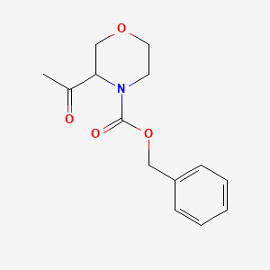 Benzyl 3-acetylmorpholine-4-carboxylate