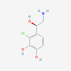 molecular formula C8H10ClNO3 B011777 2-Chloronorepinephrine CAS No. 101969-79-3
