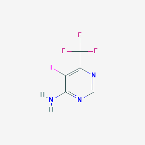 5-Iodo-6-(trifluoromethyl)pyrimidin-4-amine