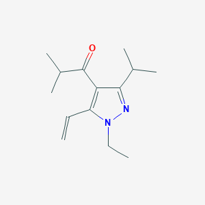 1-(1-Ethyl-3-isopropyl-5-vinyl-1H-pyrazol-4-yl)-2-methylpropan-1-one