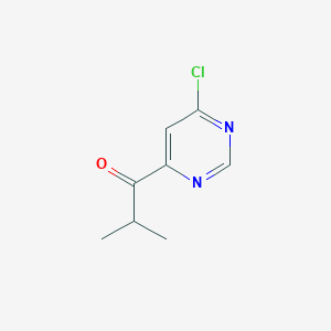 1-(6-Chloropyrimidin-4-yl)-2-methylpropan-1-one