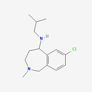 7-Chloro-N-isobutyl-2-methyl-2,3,4,5-tetrahydro-1H-benzo[c]azepin-5-amine