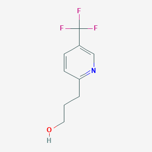 3-(5-(Trifluoromethyl)pyridin-2-yl)propan-1-ol