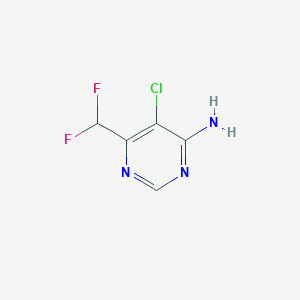 5-Chloro-6-(difluoromethyl)pyrimidin-4-amine