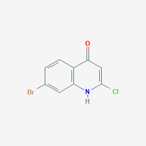 7-Bromo-2-chloroquinolin-4-ol