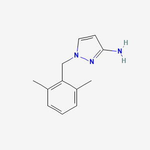 1-(2,6-Dimethylbenzyl)-1H-pyrazol-3-amine