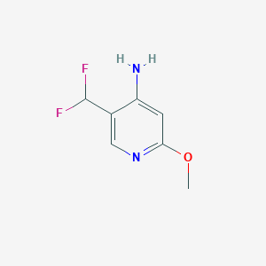 5-(Difluoromethyl)-2-methoxypyridin-4-amine