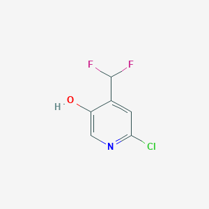 6-Chloro-4-(difluoromethyl)pyridin-3-ol