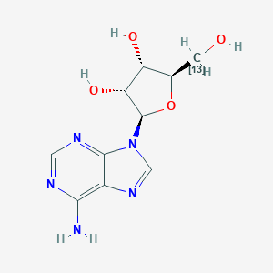 (2R,3R,4S,5R)-2-(6-Aminopurin-9-yl)-5-(hydroxy(113C)methyl)oxolane-3,4-diol