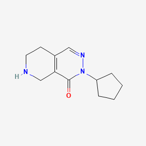 3-Cyclopentyl-5,6,7,8-tetrahydropyrido[3,4-d]pyridazin-4(3H)-one