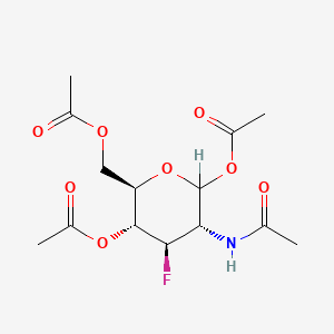 2-Acetamido-1,4,6-tri-O-acetyl-3-deoxy-3-fluoroglucopyranose