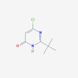 2-(tert-Butyl)-6-chloropyrimidin-4(3H)-one