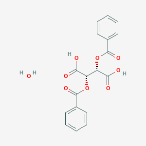 molecular formula C18H14O8 B117798 二苯甲酰-D-酒石酸 CAS No. 17026-42-5