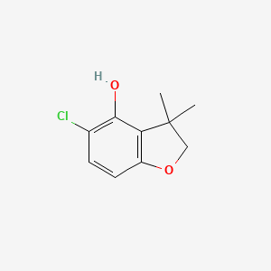 5-Chloro-3,3-dimethyl-2,3-dihydrobenzofuran-4-ol