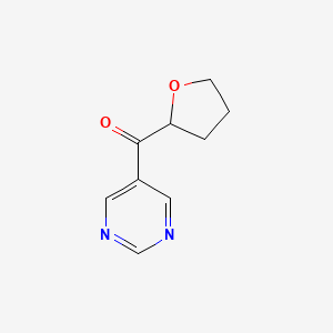 Pyrimidin-5-yl(tetrahydrofuran-2-yl)methanone