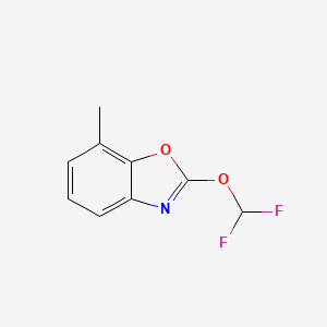 2-(Difluoromethoxy)-7-methylbenzo[d]oxazole