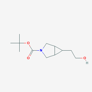 tert-Butyl 6-(2-hydroxyethyl)-3-azabicyclo[3.1.0]hexane-3-carboxylate