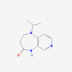 1-Isopropyl-2,3-dihydro-1H-pyrido[3,4-b][1,4]diazepin-4(5H)-one