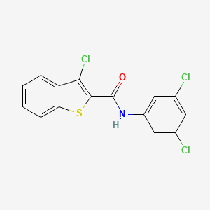 3-Chloro-N-(3,5-dichlorophenyl)benzo[b]thiophene-2-carboxamide