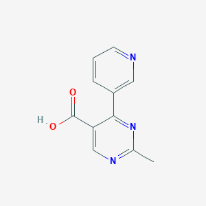 2-Methyl-4-(pyridin-3-yl)pyrimidine-5-carboxylic acid