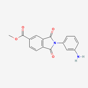 Methyl 2-(3-aminophenyl)-1,3-dioxoisoindoline-5-carboxylate