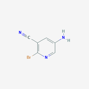 molecular formula C6H4BrN3 B11780675 5-Amino-2-bromonicotinonitrile 