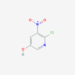 molecular formula C5H3ClN2O3 B11780718 6-Chloro-5-nitropyridin-3-ol 