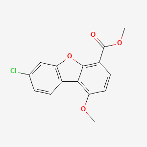 Methyl 7-chloro-1-methoxydibenzo[b,d]furan-4-carboxylate